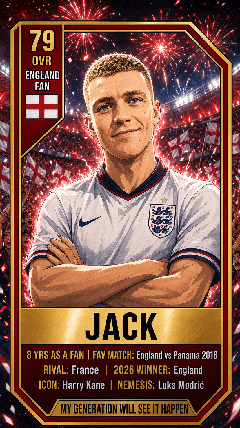 Jack fan card