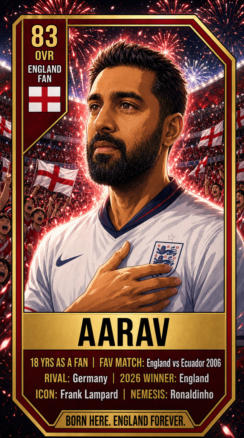 Aarav fan card