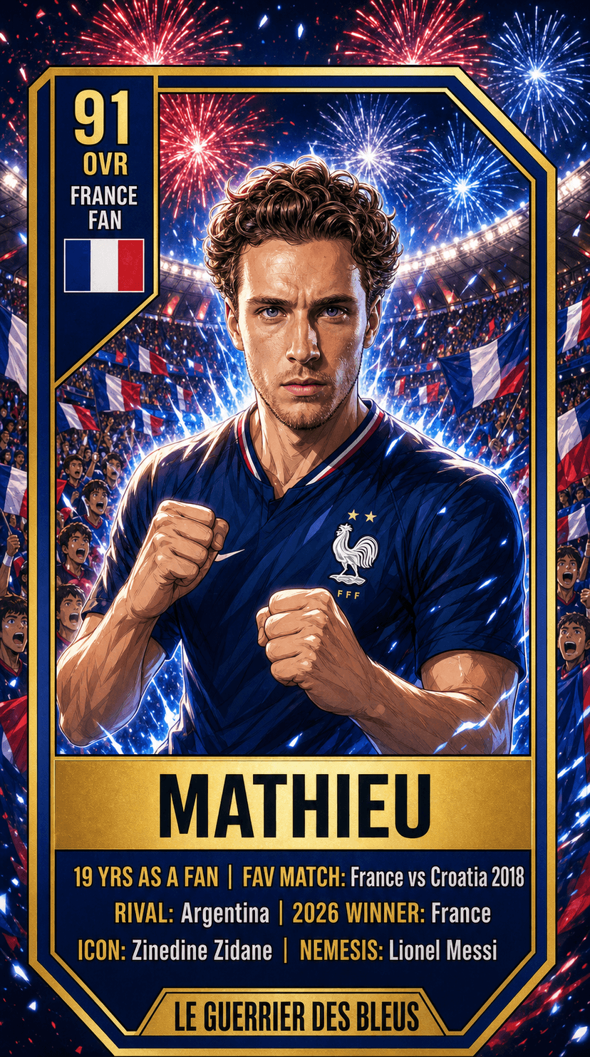 Mathieu fan card