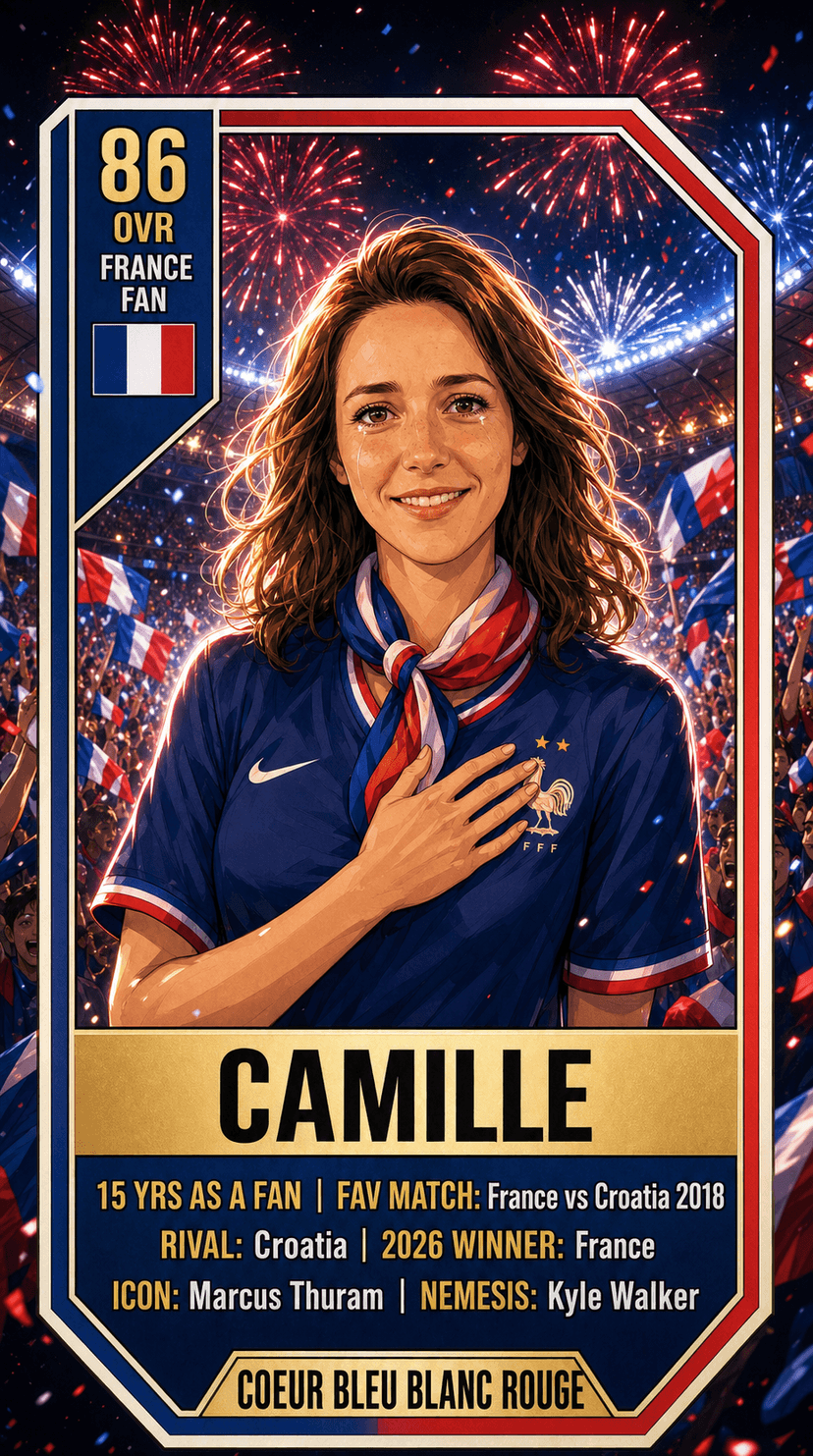 Camille fan card